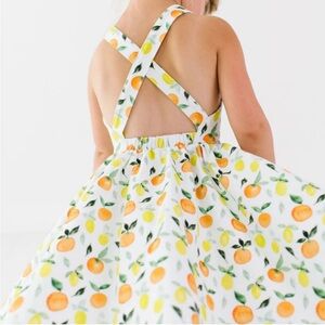Alice + Aimes The Pinafore Dress Limone